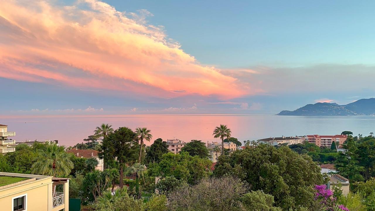 Appartement Beau T2 Avec Terrasse Vue Cannes